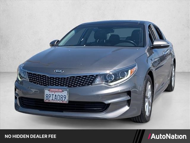 Titanium Gray 2016 Kia Optima EX Sedan Front-Wheel Drive Automatic