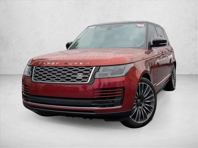 Red 2020 Land Rover Range Rover Supercharged LWB 4WD SUV / Crossover All-Wheel Drive Automatic