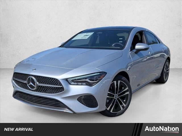 Cirrus Silver Metallic 2026 Mercedes-Benz CLA 250 4MATIC Coupe All-Wheel Drive Automatic
