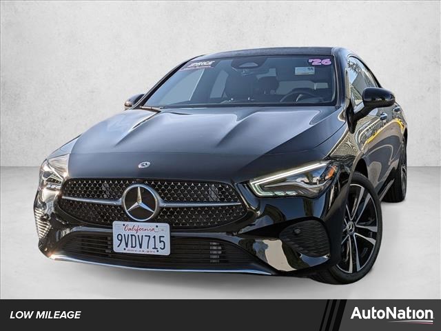 Night Black 2026 Mercedes-Benz CLA 250 4MATIC Coupe All-Wheel Drive Automatic