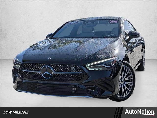 Night Black 2025 Mercedes-Benz CLA 250 FWD Coupe Front-Wheel Drive Automatic