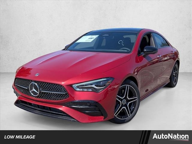 Manufaktur Patagonia Red Metallic 2026 Mercedes-Benz CLA 250 4MATIC Coupe All-Wheel Drive Automatic