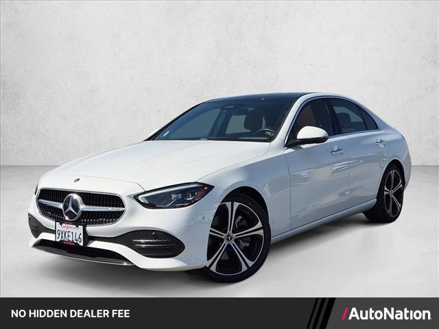 Polar White 2026 Mercedes-Benz C-Class Sedan Rear-Wheel Drive Automatic