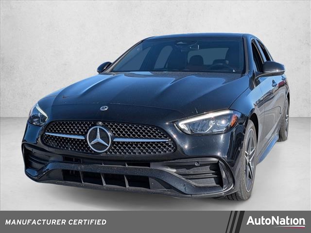Black 2022 Mercedes-Benz C-Class C 300 Sedan RWD Sedan Rear-Wheel Drive Automatic