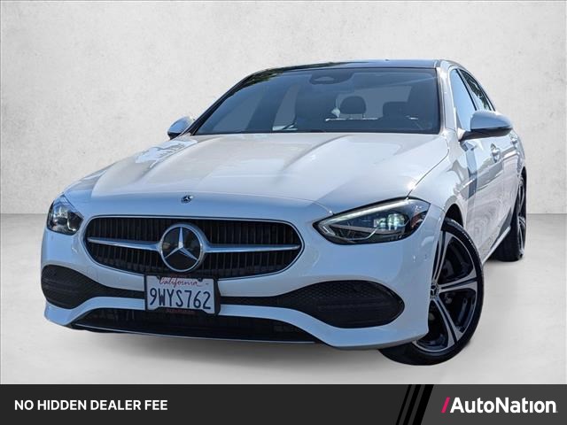 Polar White 2026 Mercedes-Benz C-Class Sedan Rear-Wheel Drive Automatic