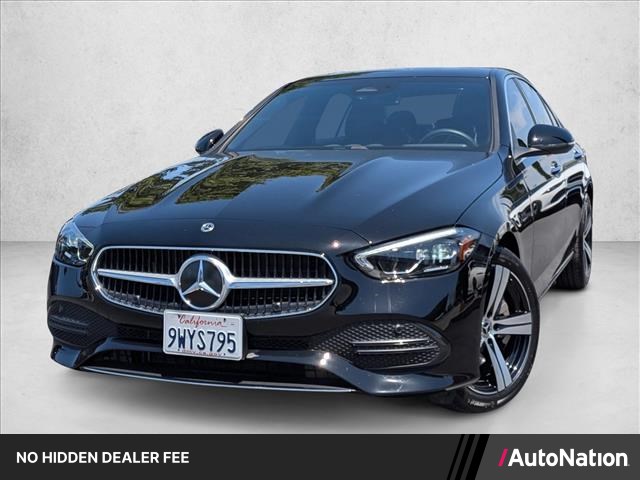 Black 2026 Mercedes-Benz C-Class Sedan All-Wheel Drive Automatic