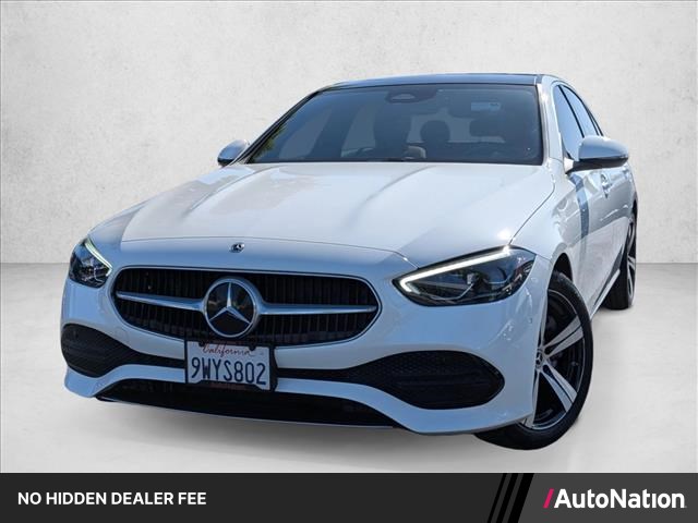 Polar White 2026 Mercedes-Benz C-Class Sedan All-Wheel Drive Automatic