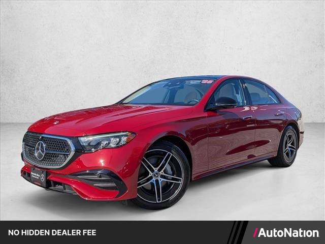Manufaktur Patagonia Red 2025 Mercedes-Benz E-Class Sedan Rear-Wheel Drive Automatic