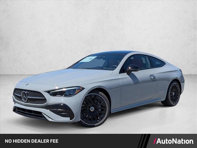 Gray (Manufaktur Alpine Grey Metallic) 2026 Mercedes-Benz CLE Coupe All-Wheel Drive Automatic