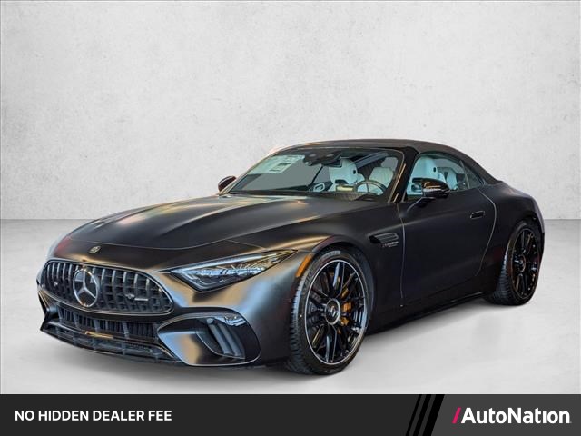 Manufaktur Night Black Magno 2026 Mercedes-Benz SL-Class AMG SL 63 S E Performance 4MATIC Convertible All-Wheel Drive Automatic