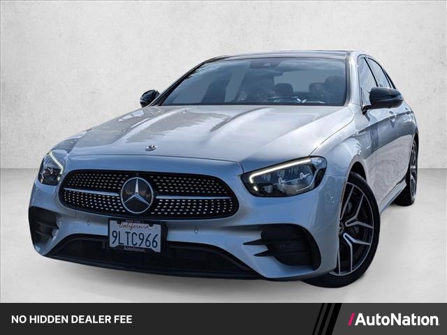 Cirrus Silver Metallic 2023 Mercedes-Benz E-Class E 350 RWD Sedan Rear-Wheel Drive Automatic