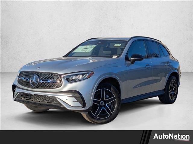 Cirrus Silver Metallic 2025 Mercedes-Benz GLC 300 4MATIC SUV / Crossover All-Wheel Drive Automatic