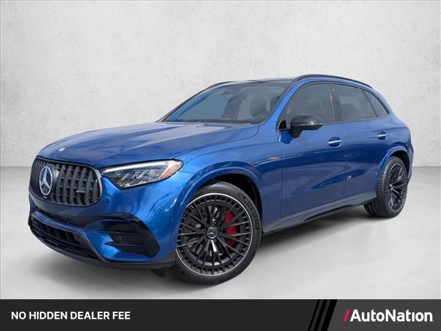 Starling Blue Metallic 2025 Mercedes-Benz GLC SUV / Crossover All-Wheel Drive Automatic