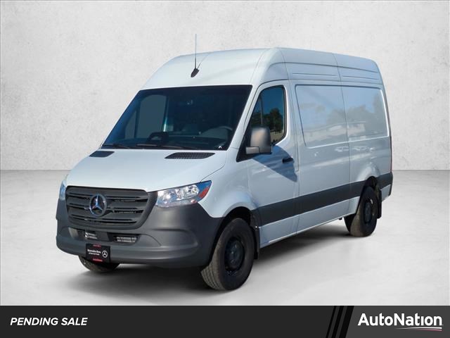 Arctic White 2025 Mercedes-Benz Sprinter Cargo 2500 144 RWD Van Rear-Wheel Drive Automatic