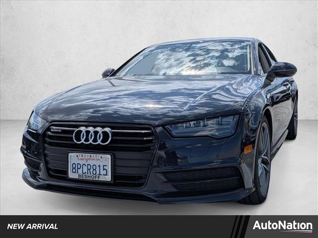 Moonlight Blue Metallic 2016 Audi A7 3.0T quattro Premium Plus AWD Sedan All-Wheel Drive Automatic