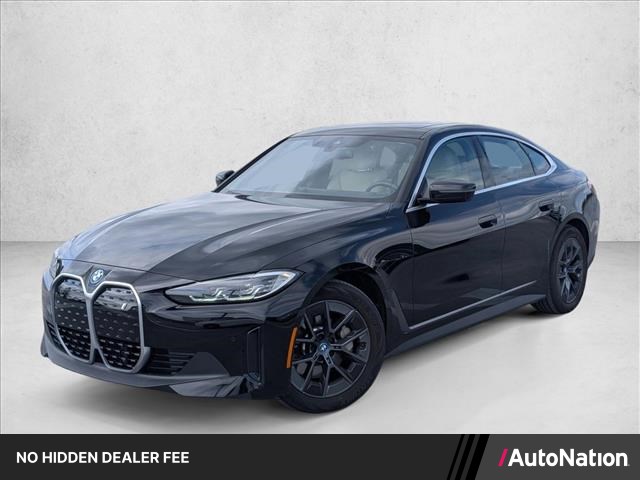 Jet Black 2023 BMW i4 Sedan Rear-Wheel Drive Automatic
