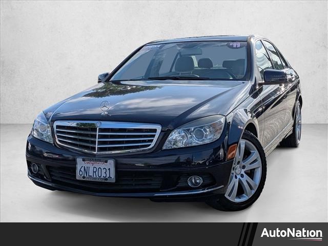 Capri Blue Metallic 2011 Mercedes-Benz C-Class C 300 Luxury Sedan Rear-Wheel Drive Automatic