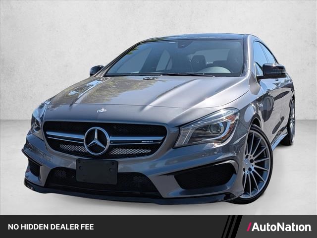 Mountain Gray Metallic 2015 Mercedes-Benz CLA 45 AMG 4MATIC Sedan All-Wheel Drive Automatic