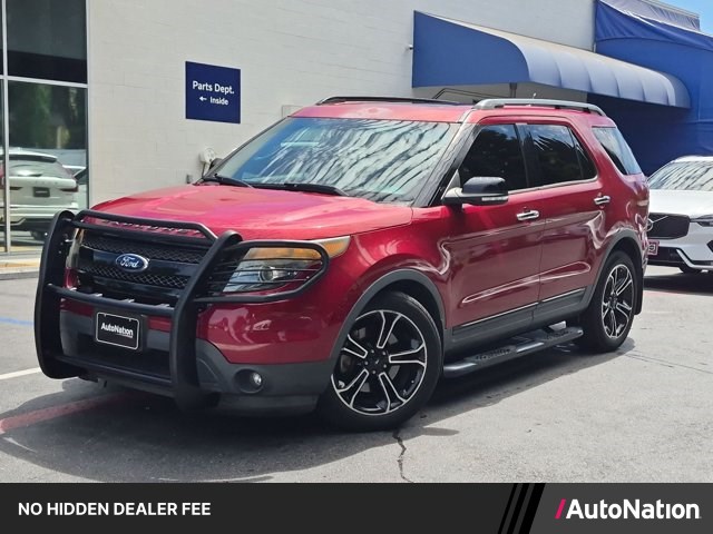 Ruby Red Metallic Tinted Clearcoat 2014 Ford Explorer SUV / Crossover All-Wheel Drive 6-Speed Automatic