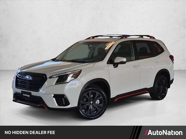 Crystal White Pearl 2022 Subaru Forester SUV / Crossover All-Wheel Drive Automatic