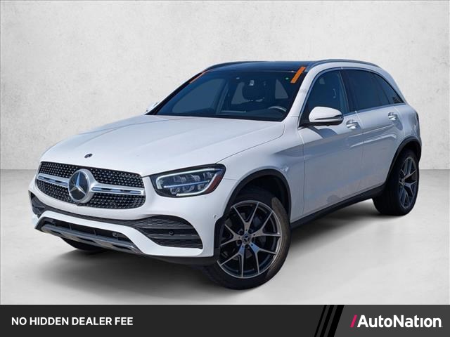 Polar White 2021 Mercedes-Benz GLC SUV / Crossover All-Wheel Drive Automatic