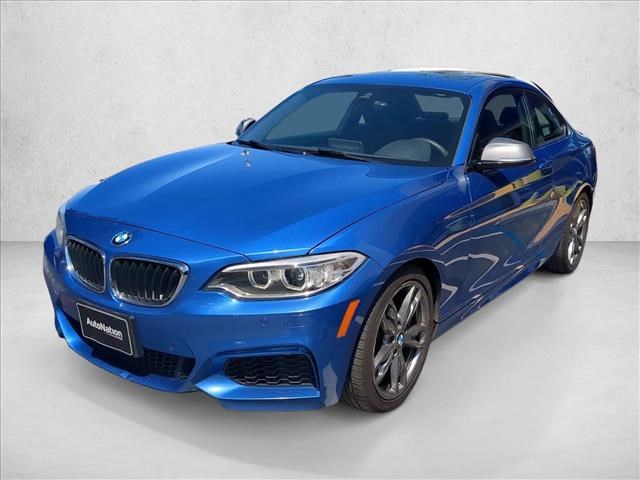 Estoril Blue Metallic 2015 BMW 2 Series M235i Coupe RWD Coupe Rear-Wheel Drive Automatic