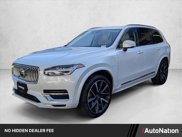 Crystal White Meta 2021 Volvo XC90 T8 Recharge Inscription Expression 7-Passenger eAWD SUV / Crossover All-Wheel Drive Automatic