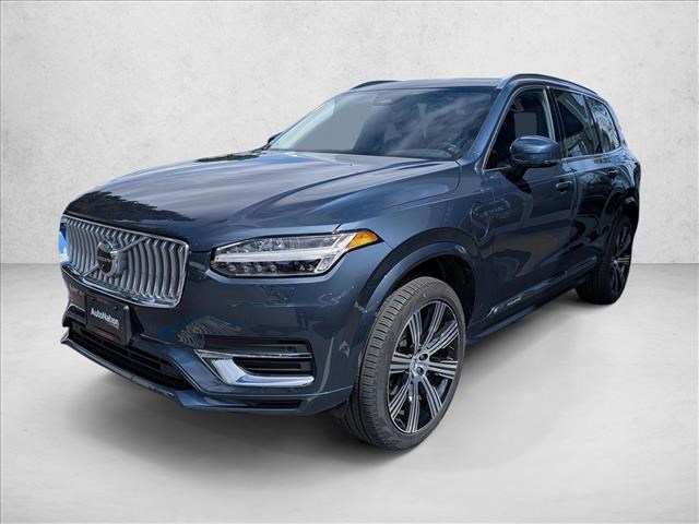 Denim Blue Metallic 2023 Volvo XC90 Recharge T8 Plus Bright Theme 6-Passenger eAWD SUV / Crossover All-Wheel Drive Automatic