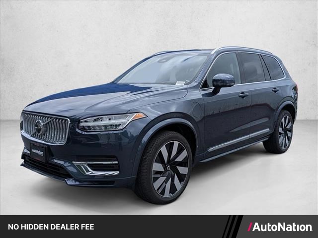 Denim Blue Metallic 2024 Volvo XC90 Recharge T8 Recharge Ultimate Bright Theme 6-Passenger eAWD SUV / Crossover All-Wheel Drive Automatic