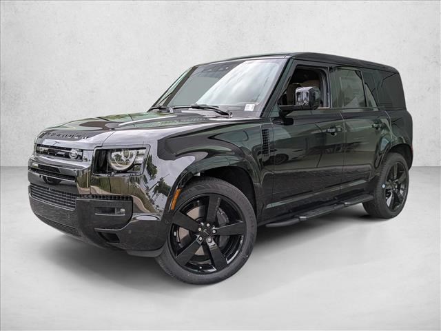 Santorini Black Metallic 2026 Land Rover Defender 110 P500 X-Dynamic SE AWD SUV / Crossover All-Wheel Drive Automatic