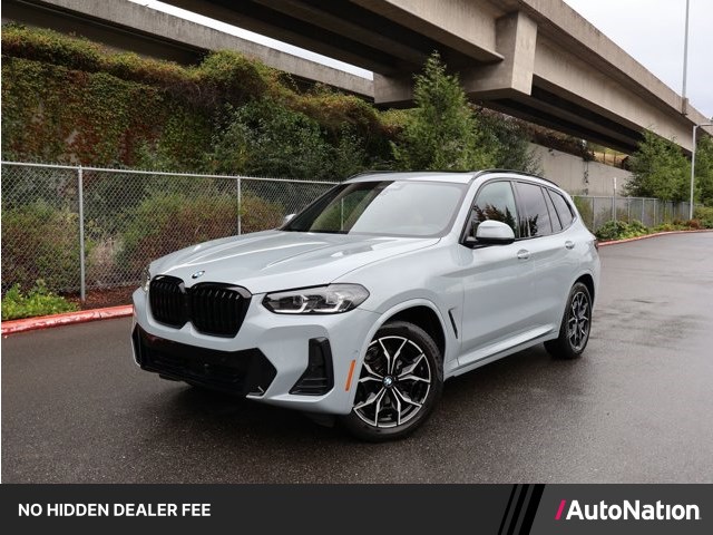 Gray (Brooklyn Grey Metallic) 2024 BMW X3 SUV / Crossover All-Wheel Drive Automatic