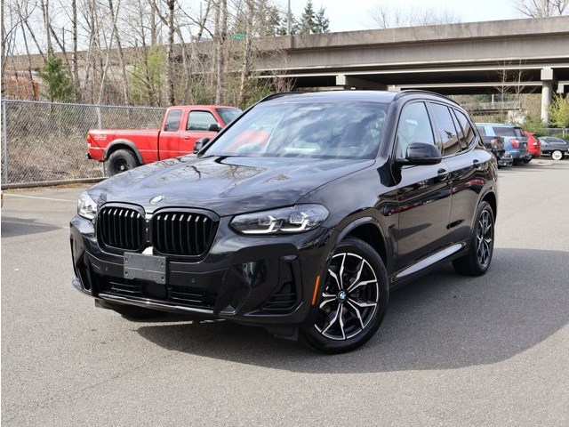 Black Sapphire Metallic 2024 BMW X3 xDrive30i AWD SUV / Crossover All-Wheel Drive Automatic