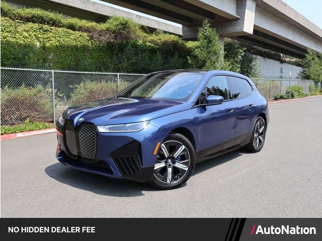 Phytonic Blue Metallic 2023 BMW iX SUV / Crossover All-Wheel Drive Automatic