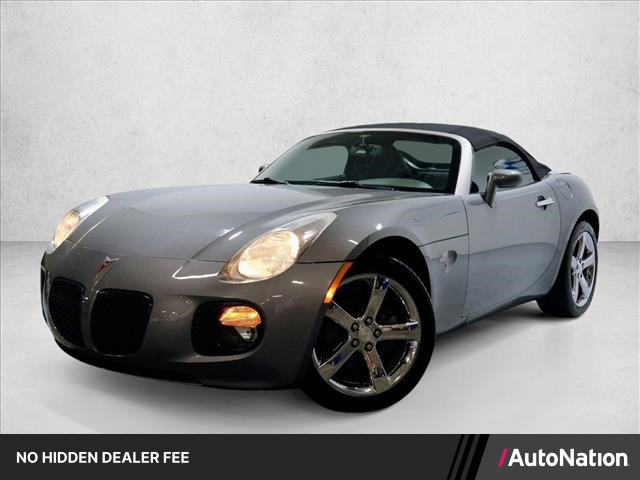 Gray 2007 Pontiac Solstice Convertible Rear-Wheel Drive 5-Speed Manual
