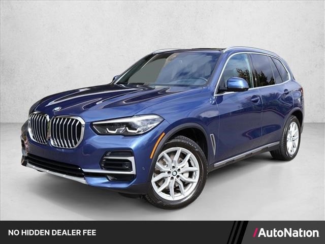 Phytonic Blue Metallic 2023 BMW X5 SUV / Crossover All-Wheel Drive Automatic