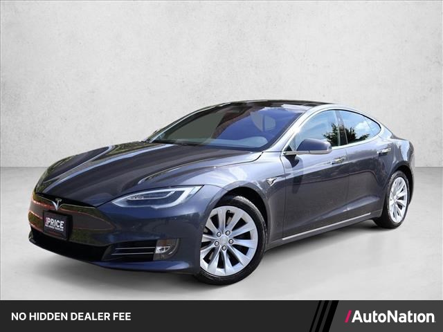 Gray 2017 Tesla Model S 100D AWD Sedan All-Wheel Drive Automatic