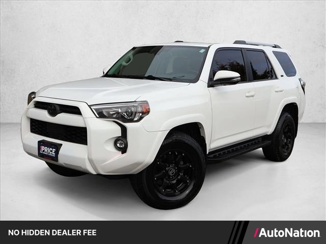 Super White 2021 Toyota 4Runner SUV / Crossover Four-Wheel Drive Automatic
