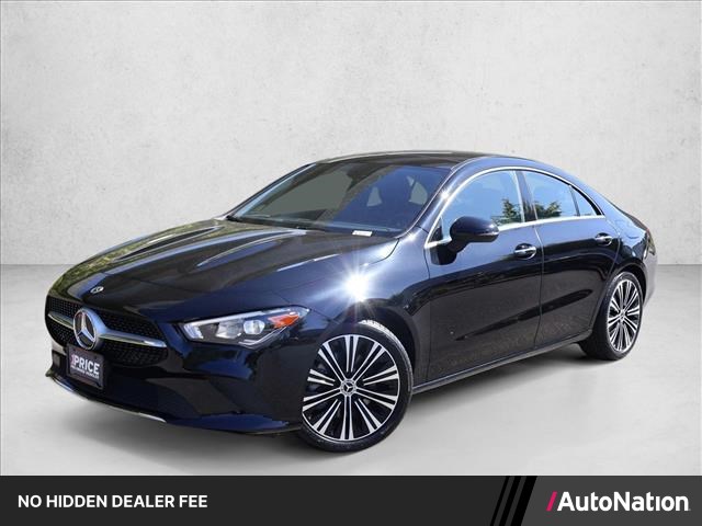 Night Black 2021 Mercedes-Benz CLA Coupe Front-Wheel Drive Automatic