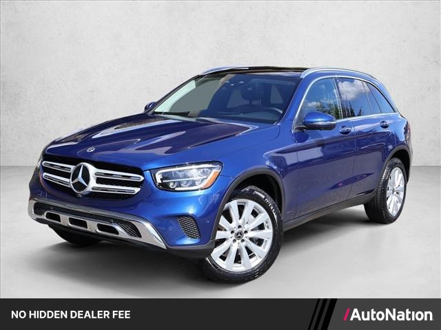 Brilliant Blue Metallic 2021 Mercedes-Benz GLC 300 SUV 4MATIC SUV / Crossover All-Wheel Drive Automatic