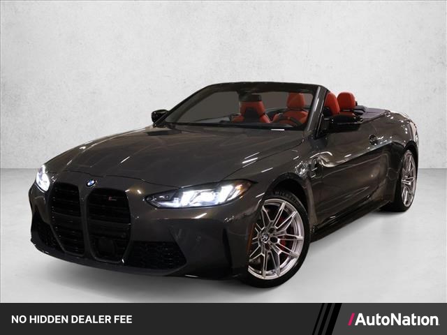 Gray (Dravit Grey Metallic) 2027 BMW M4 Convertible All-Wheel Drive Automatic