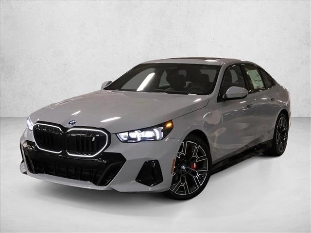 Gray (Brooklyn Grey Metallic) 2026 BMW i5 xDrive40 Sedan All-Wheel Drive Automatic