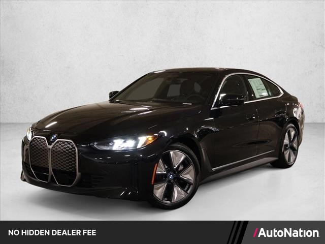 Black Sapphire Metallic 2026 BMW i4 Sedan All-Wheel Drive Automatic