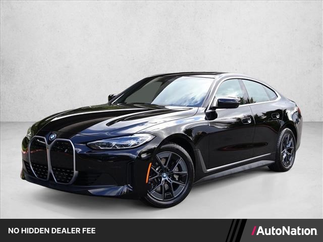 Jet Black 2023 BMW i4 eDrive40 Gran Coupe RWD Sedan Rear-Wheel Drive Automatic