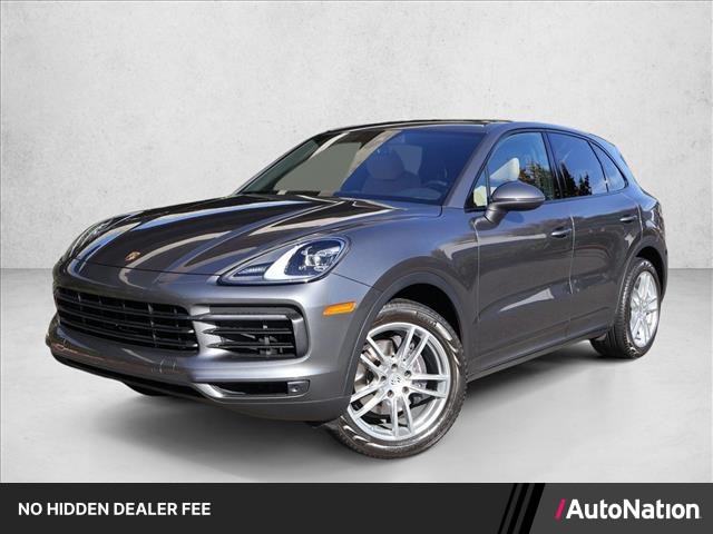 Gray (Quartzite Grey Metallic) 2020 Porsche Cayenne SUV / Crossover All-Wheel Drive Automatic