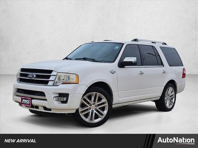 White Platinum Metallic Tri-Coat 2015 Ford Expedition King Ranch SUV / Crossover 4X2 6-Speed Automatic