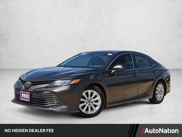 Brown Stone 2018 Toyota Camry Sedan Front-Wheel Drive Automatic