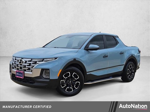 Blue Stone 2024 Hyundai Santa Cruz SEL Crew Cab FWD Pickup Truck Front-Wheel Drive Automatic