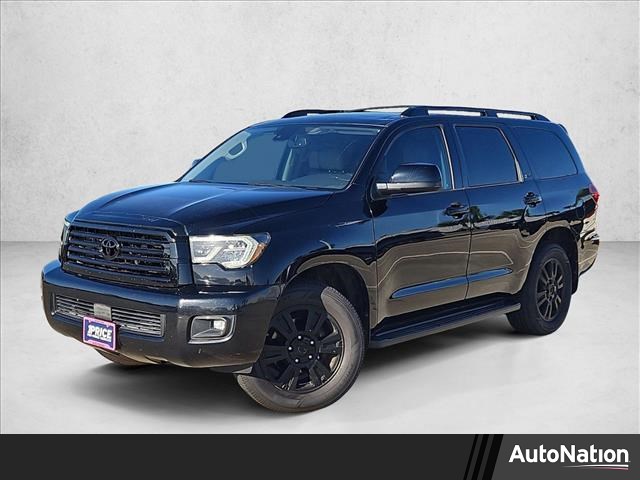 Midnight Black Metallic 2018 Toyota Sequoia SR5 4WD SUV / Crossover Four-Wheel Drive Automatic