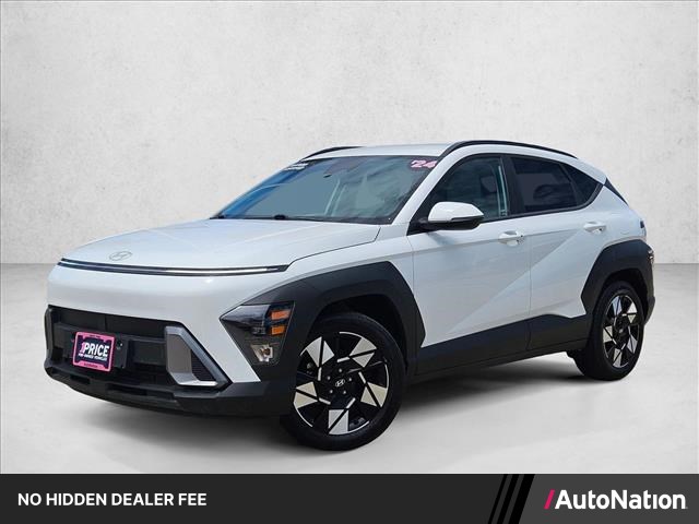 Atlas White 2024 Hyundai Kona SUV / Crossover Front-Wheel Drive Automatic