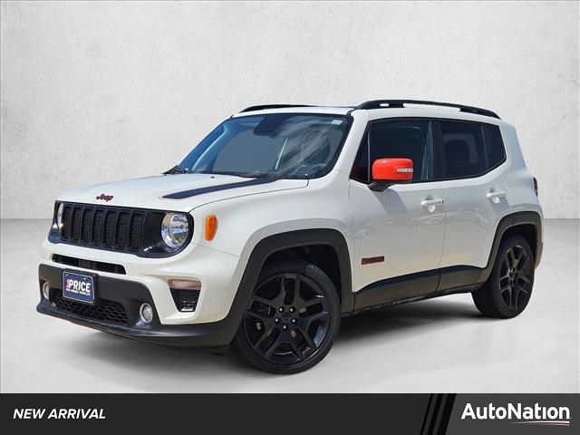 Alpine White Clearcoat 2020 Jeep Renegade Latitude FWD SUV / Crossover Front-Wheel Drive 9-Speed Automatic